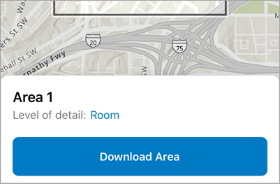 Define and download a map with a map tile basemap, showing level of detail.