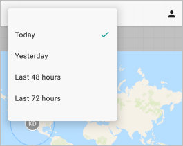 Tracks to display on Android